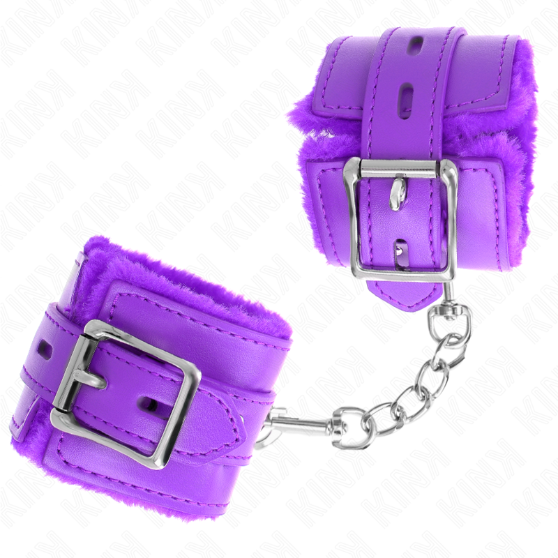 Wrist Fur Lined Wrist Restraints With Square Holes And Belt Adjustable 17 X - 6