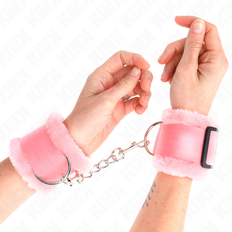 Wrist Furry Lined Wrist Restraints Adjustable 17 X