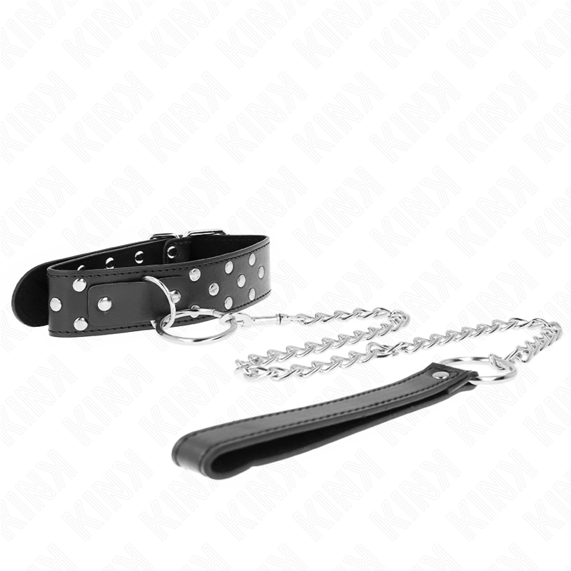 Ring Rivet Strap Necklace With Belt Adjustable 36 X - 8