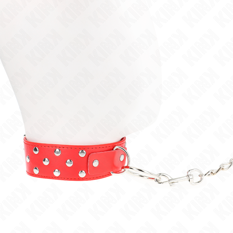 Ring Rivet Strap Necklace With Belt Adjustable 36 X - 5