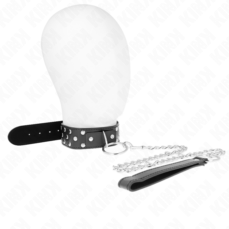 Ring Rivet Strap Necklace With Belt Adjustable 36 X - 2