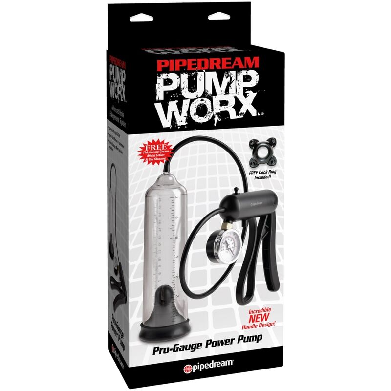 Pump Worx Pro Gauge Power Pump Transparent - 2