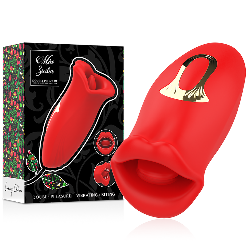 Mia Sicilia Double Pleasure Vibrating Biting