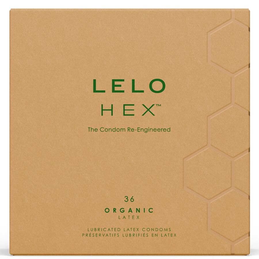 Lelo Hex Organic Condom Box - 3