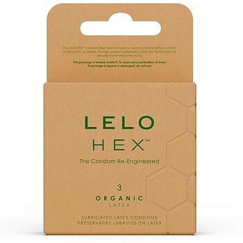 Lelo Hex Organic Condom Box