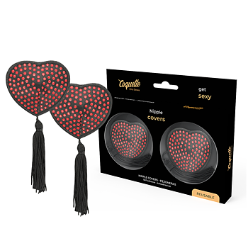 Coquette Chic Desire Nipple Covers Heart