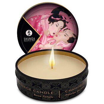Shunga Candles Mini Caress By Candelight Roses Massage 30 Ml