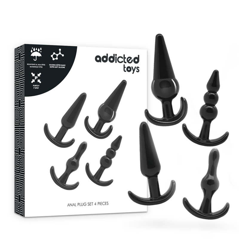 Addicted Toys 4 Anal Plugs Set - 2