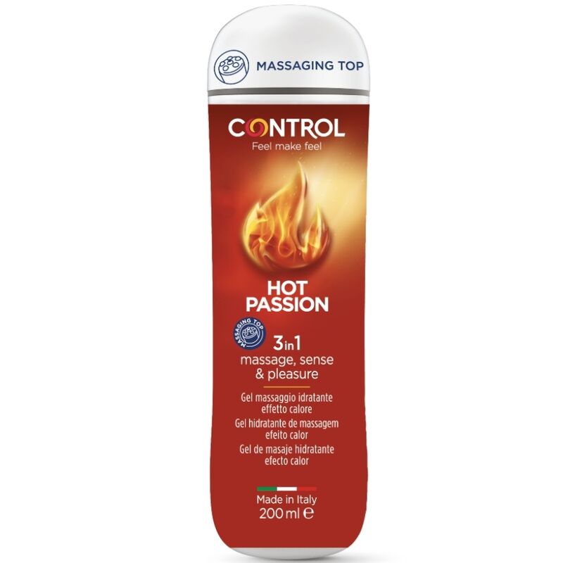 Control Lubes Hot Passion 3 In 1 Gel 200 Ml