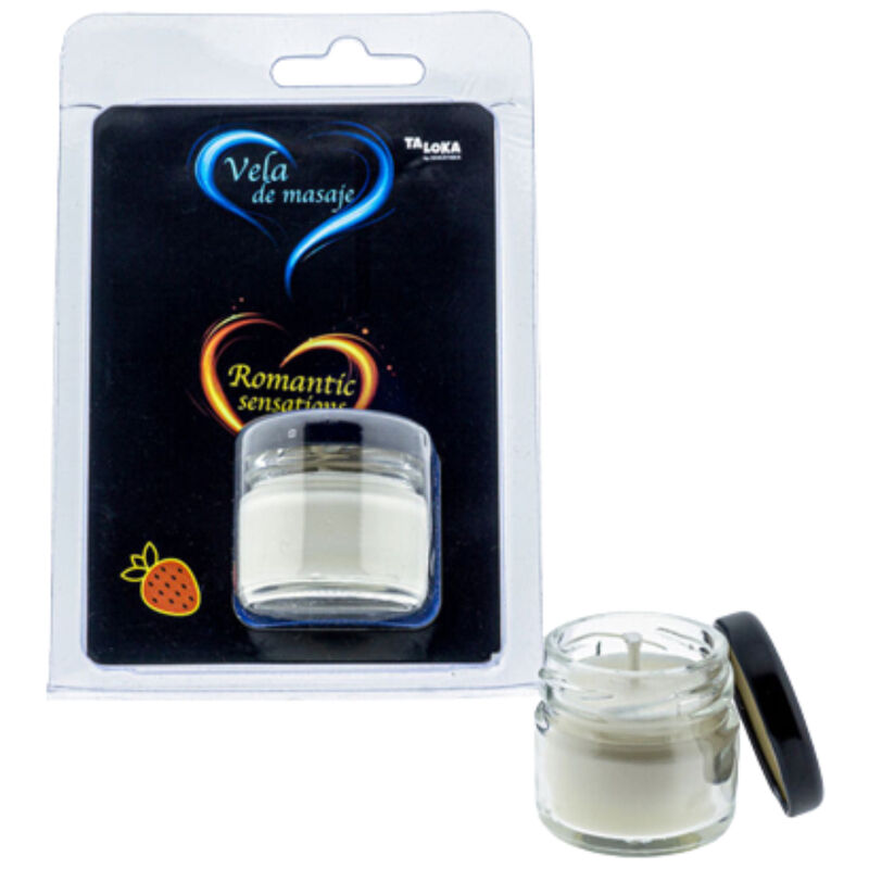 Taloka Strawberry Massage Candle