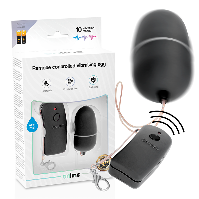 Online Remote ControlLED Vibrating Egg - 6