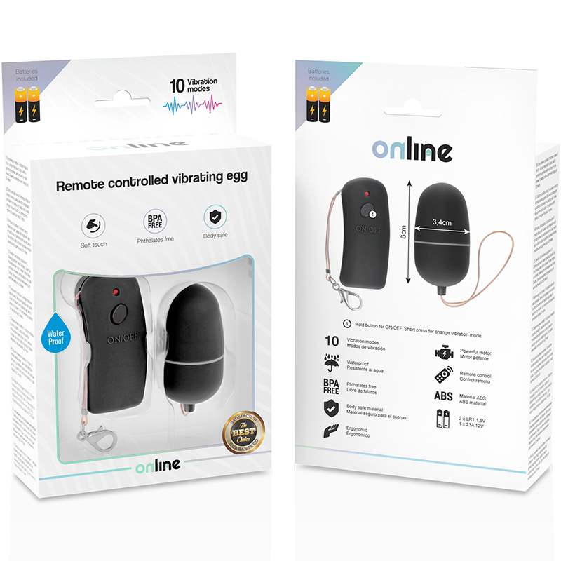 Online Remote ControlLED Vibrating Egg - 7
