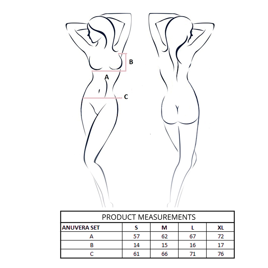 Passion Anuvera Bra Thong Set - 8