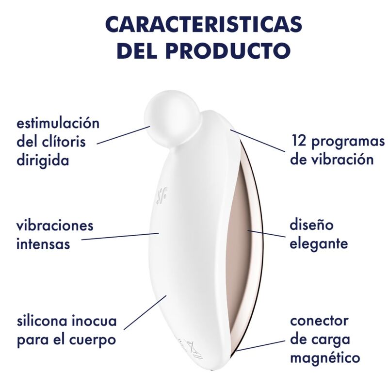 Satisfyer Vibrator Spot On 2 Lay On Vibrator - 9
