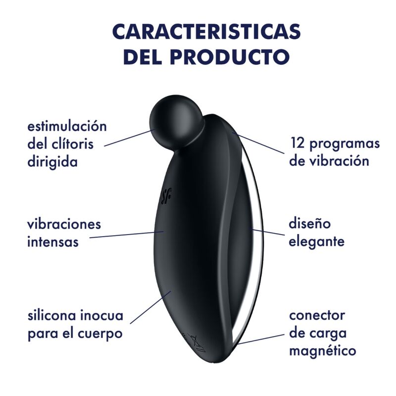 Satisfyer Vibrator Spot On 2 Lay On Vibrator - 5