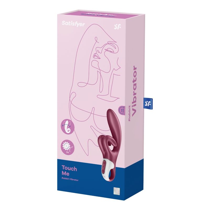 Satisfyer Vibrator Touch Me Rabbit Vibration - 10