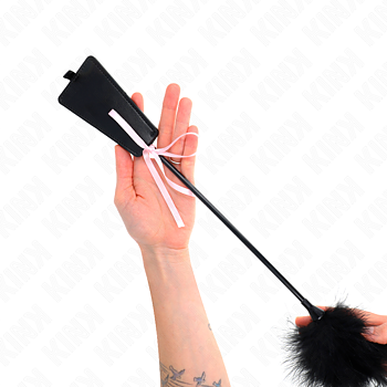 Impact Touch Tickle Feathers With Ribbon Bow 49 Cm