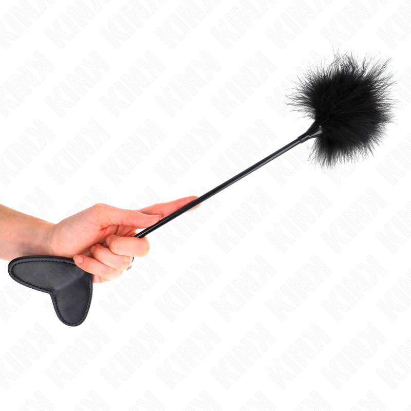 Impact Touch Tickle Feathers With Heart Paddle 31 Cm