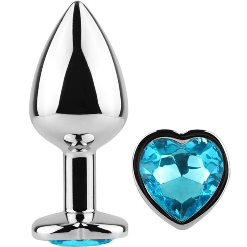 Secretplay Toys Metal Butt Plug Heart Small Size
