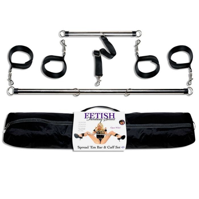 Fetish Fantasy Spread Em Bar And Cuff Set