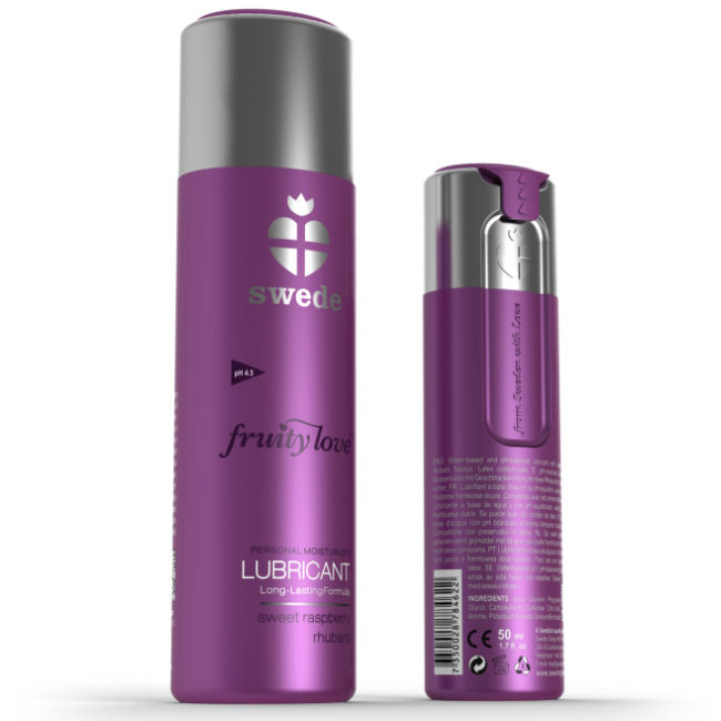 Swede Fruity Love Lubricant Raspberry Rhubarb