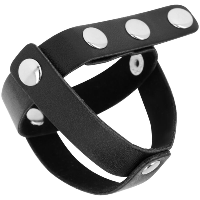 Ohmama Fetish Leather Ball Cage - 2