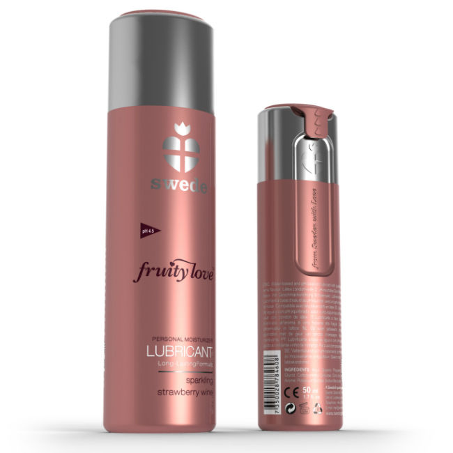 Swede Fruity Love Lubricant Sparkling Strawberry Wine