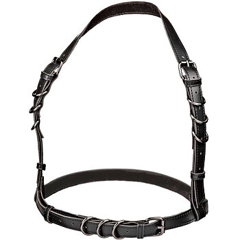 Calexotics Euphoria Plus Size Halter Buckle Harness