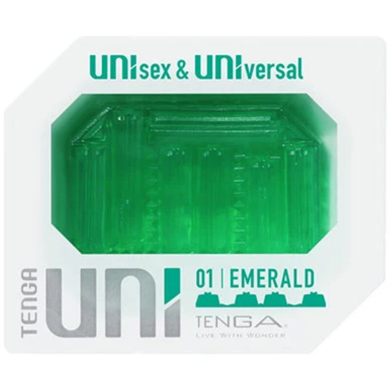 Tenga Uni Emerald Masturbator Thimble - 3