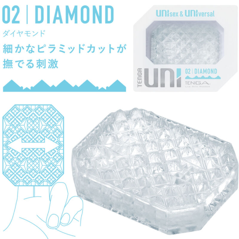 Tenga Uni Variety Masturbator Thimble Pack - 3
