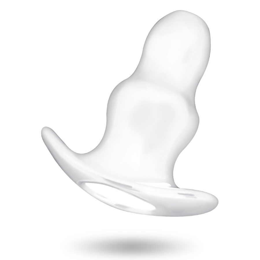 Addicted Toys Large Anal Dilator 13 Cm Transparent - 3