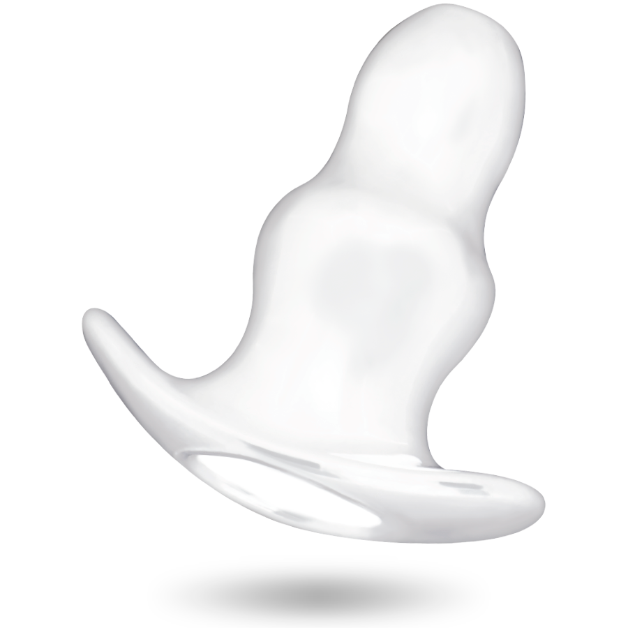 Addicted Toys Large Anal Dilator 15 Cm Transparent - 3