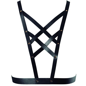 Bijoux Maze Indiscrets Maze Crossed Harness With Neckline