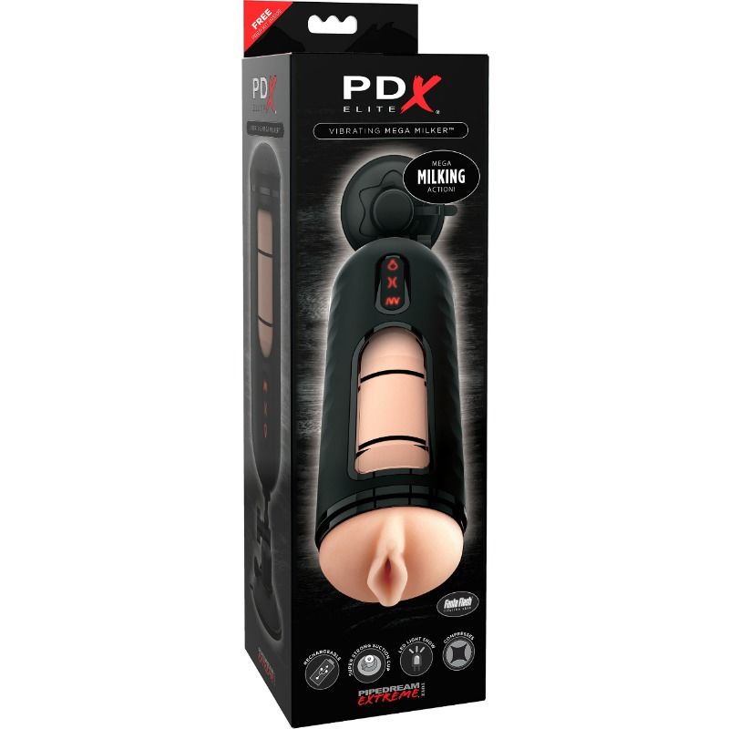 Pdx Elite Vibrating Mega Milker - 2