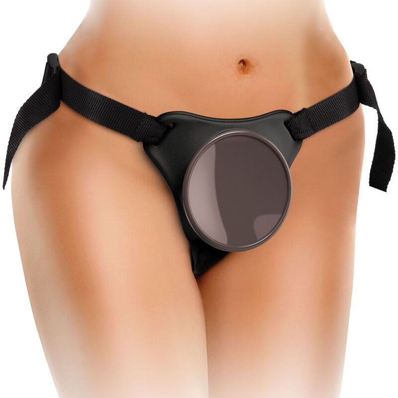 King Cock Elite Deluxe Adjustable Harness Kit Ring With Testicles Dildo 20 3 CM - 4