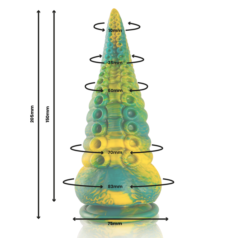 Epic Cetus Tentacle Dildo Large Size - 3