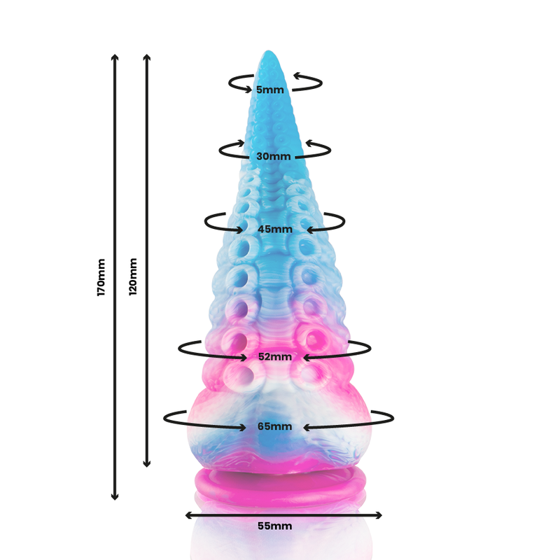 Epic Phorcys Tentacle Dildo Small Size - 3