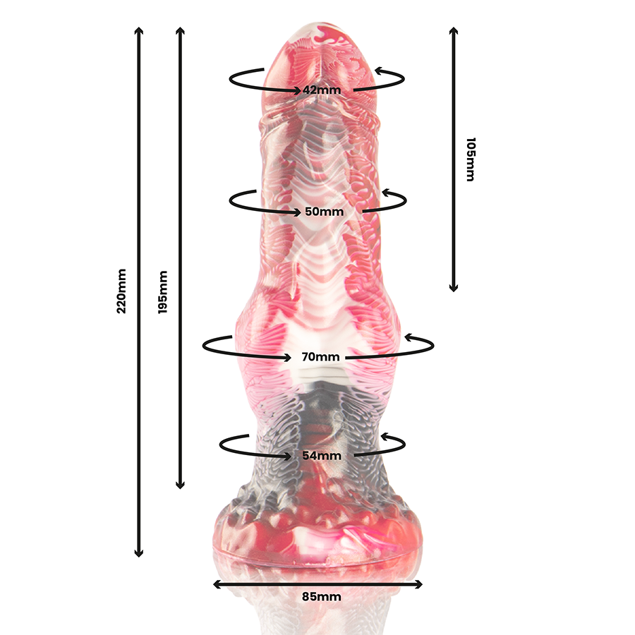 Epic Helios Dildo With Testicles Heat And Ecstasy - 3