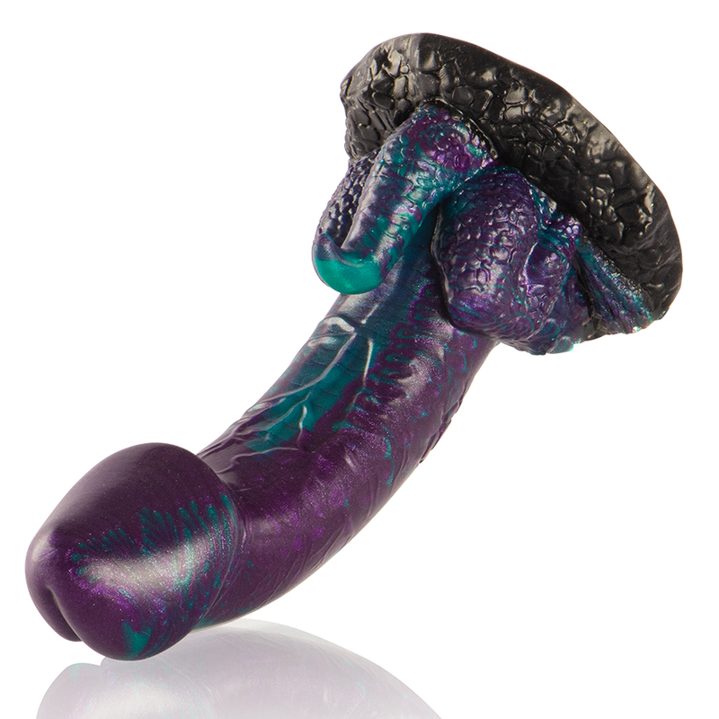 Epic Basilisk Dildo Double Scaly Pleasure Small Size - 4