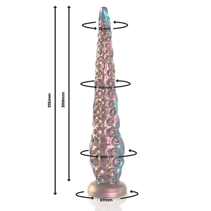 Epic Charybdis Fine Tentacle Dildo Large Size - 3
