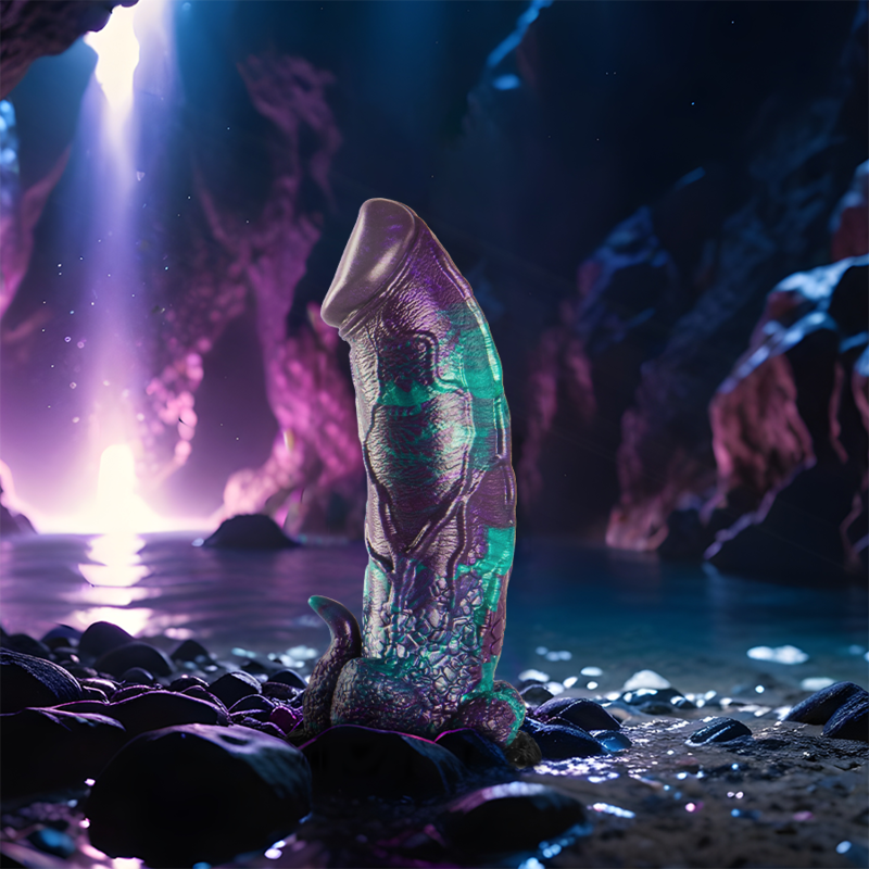 Epic Basilisk Dildo Double Scaly Pleasure Big Size - 2