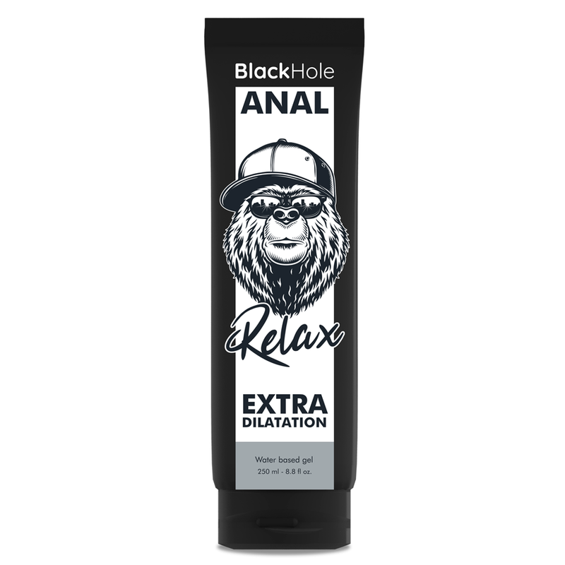 Black Hole Water Base Gel Anal Dilation 250 Ml