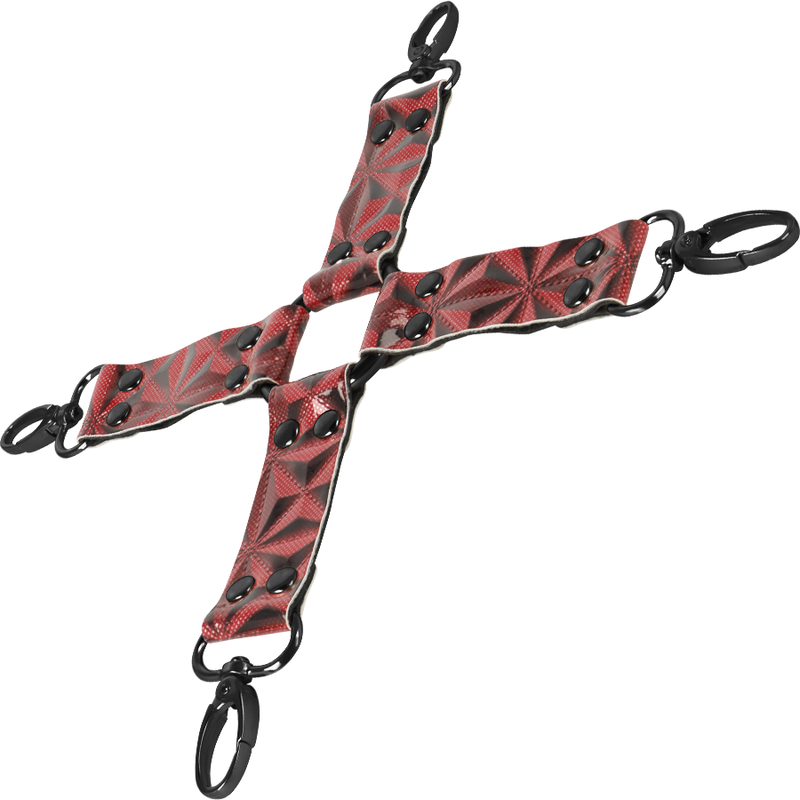 Begme Red Edition Premium Vegan Leather Hog Tie - 3