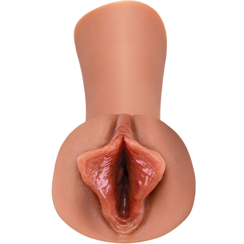 Pdx Extreme Fetish Fantasy Extreme Luscious Lips Stroker Silicone Caramel