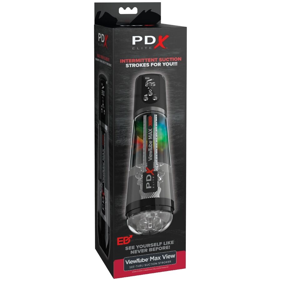 Pdx Elite Viewtube Max Automatic Masturnador With Transparent Suction - 5