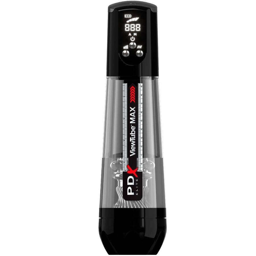 Pdx Elite Viewtube Max Automatic Masturnador With Transparent Suction