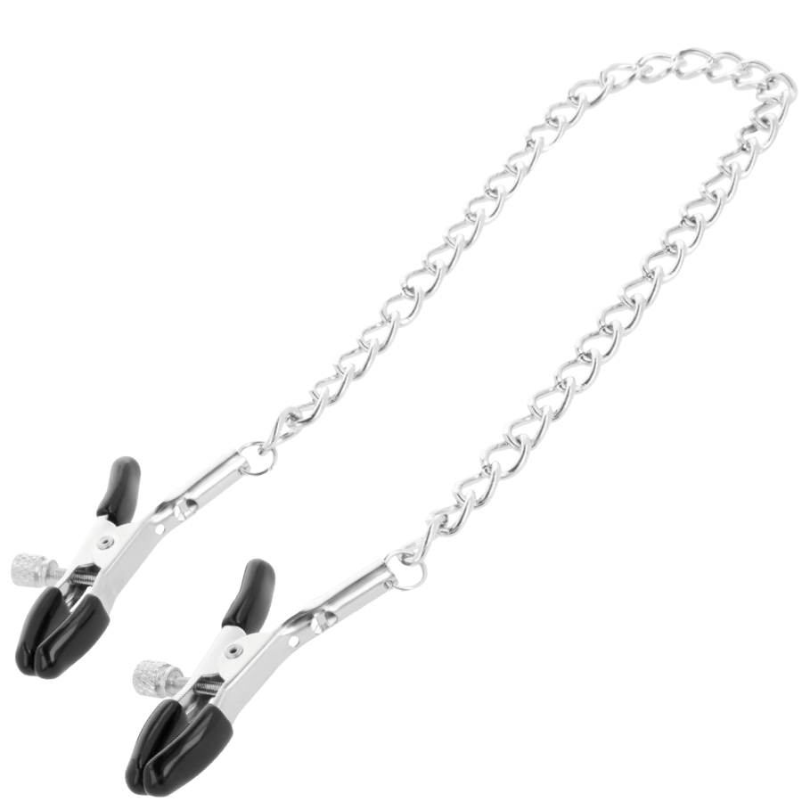 Darkness Sensations Adjustable Nipple Clamps Metal - 3