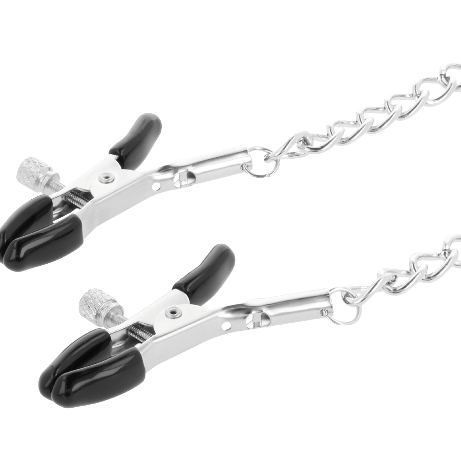Darkness Sensations Adjustable Nipple Clamps Metal - 2