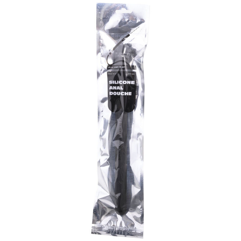 All Black Beaded Shower Anal Silicone 27 cm - 2
