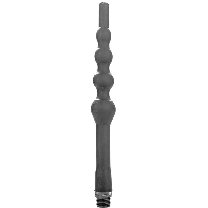 All Black Beaded Shower Anal Silicone 27 cm